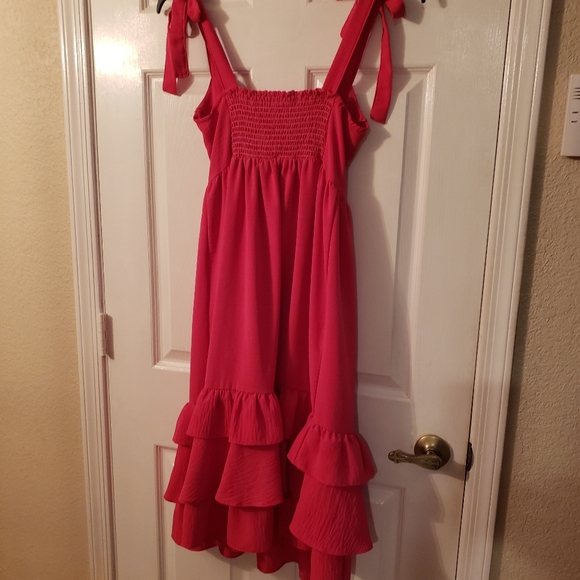 Sundress by Sofia Vergara. Bustier Midi. NWOT Fuscia Pink S. Fast SHIPPER. - Picture 8 of 8